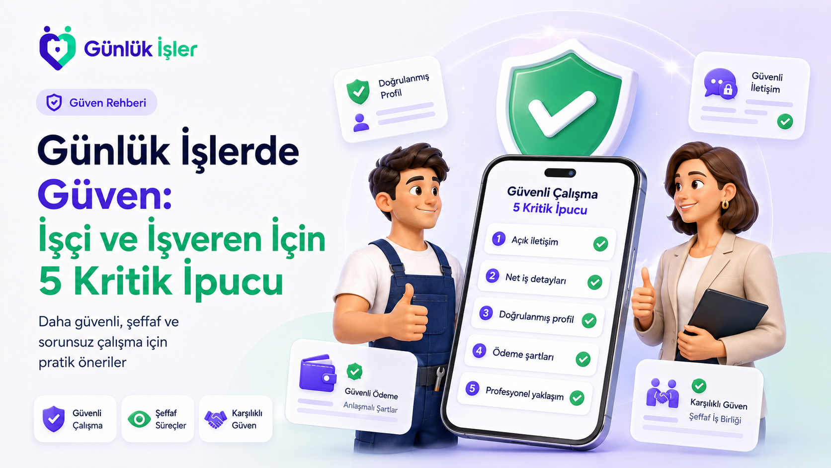 Günlük İşlerde Güven: İşçi ve İşveren İçin 5 Kritik İpucu